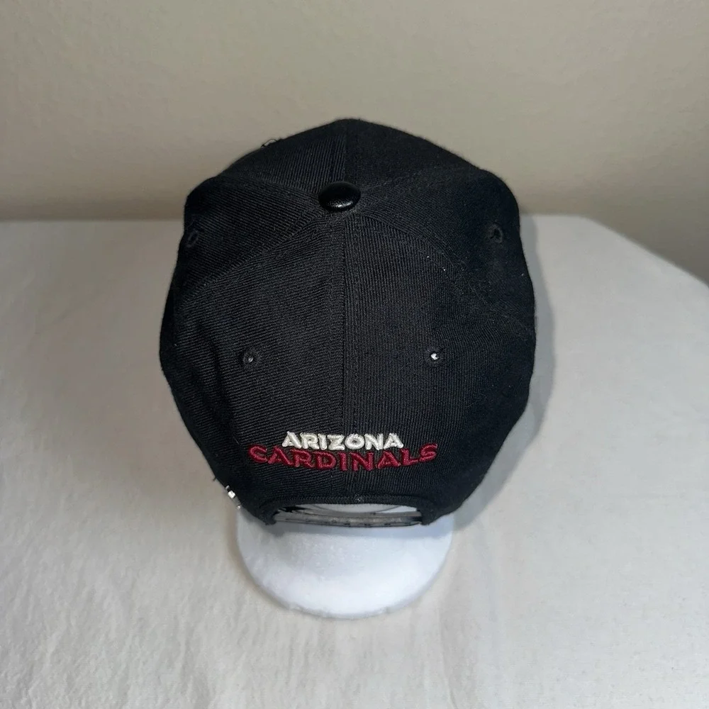 Arizona Cardinals Pro Standard Stacked Logo Black Snapback NFL Luxury Collection